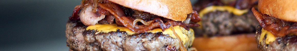 Eating Breakfast & Brunch Burger at Bobo's Hamburgers restaurant in Huntington Park, CA.